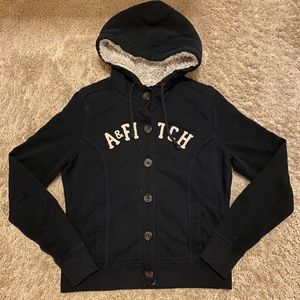 Abercrombie and Fitch Women's Sherpa Lined Hoodie